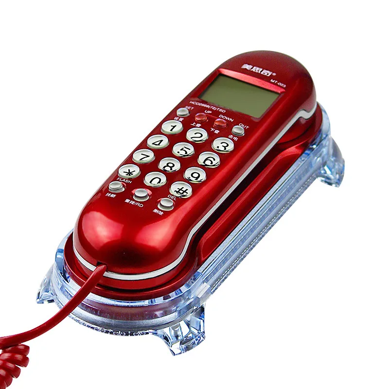 Corded Telephone Caller ID Home Office Desktop Wall Mount Landline Handset Phone mini fixed telephone red wall desktop
Corded Telephone Caller ID Home Office Desktop Wall Mount Landline Handset Phone mini fixed telephone red wall desktop