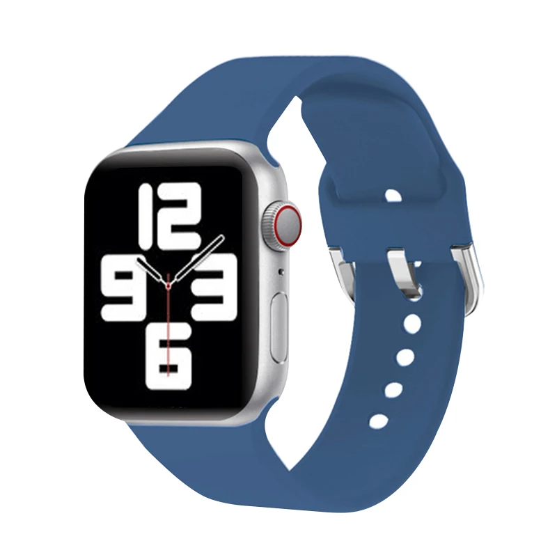 Ремешок силиконовый для Apple Watch band 40 мм 44 мм 38 мм 42 мм, крутой Браслет «сделай сам» для смарт-часов iwatch series 3 4 5 6 SE
Ремешок силиконовый для Apple Watch band 40 мм 44 мм 38 мм 42 мм, крутой Браслет «сделай сам» для смарт-часов iwatch series 3 4 5 6 SE
