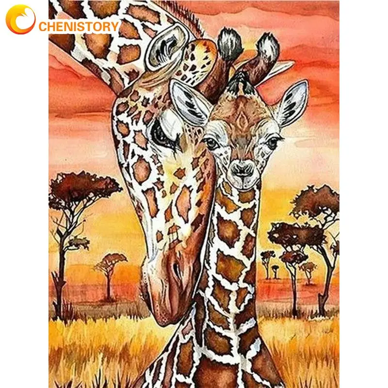 CHENISTORY Acrylic Painting By Numbers For Adults With Frame Giraffe Animals Wall Art Picture By Numbers Diy Gift Handicraft
CHENISTORY Acrylic Painting By Numbers For Adults With Frame Giraffe Animals Wall Art Picture By Numbers Diy Gift Handicraft