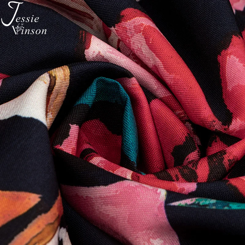 Jessie Vinson Sexy V-neck Mini Dress Women Long Sleeve Bohemian Floral Print Boho Beach Dress Office Lady Dress Party Vestidos 
Jessie Vinson Sexy V-neck Mini Dress Women Long Sleeve Bohemian Floral Print Boho Beach Dress Office Lady Dress Party Vestidos