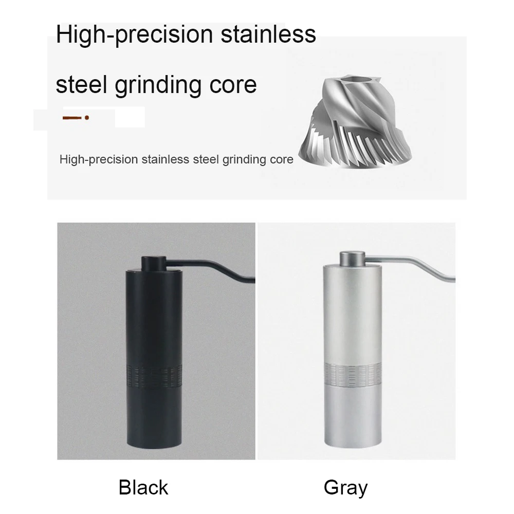 1pcs Manual Coffee Grinder Stainless Steel Portable Coffee Grinder Portable Washable Coffee Bean Mill Machine Black Gary Colors
1pcs Manual Coffee Grinder Stainless Steel Portable Coffee Grinder Portable Washable Coffee Bean Mill Machine Black Gary Colors