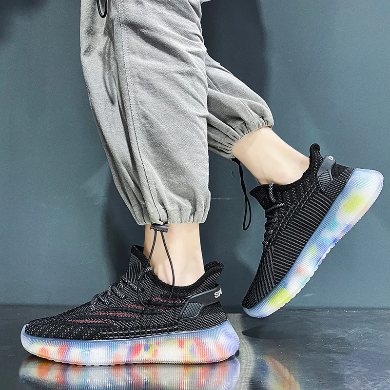 Colorful Sole Light Running Shoes Comfortable Casual Men's Sneaker Outdoor Walking Men Sport Shoes Zapatillas Hombre Deportiva
Colorful Sole Light Running Shoes Comfortable Casual Men's Sneaker Outdoor Walking Men Sport Shoes Zapatillas Hombre Deportiva
