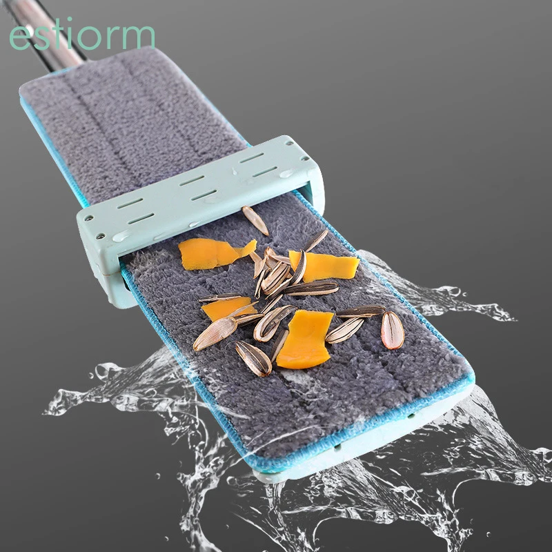 Microfiber self cleaning flat mop, 360°Spin & Thickened Panel Squeeze Lazy Floor Cleaning Mop for Hardwood,Wood,Laminate,Tiles
Microfiber self cleaning flat mop, 360°Spin & Thickened Panel Squeeze Lazy Floor Cleaning Mop for Hardwood,Wood,Laminate,Tiles
