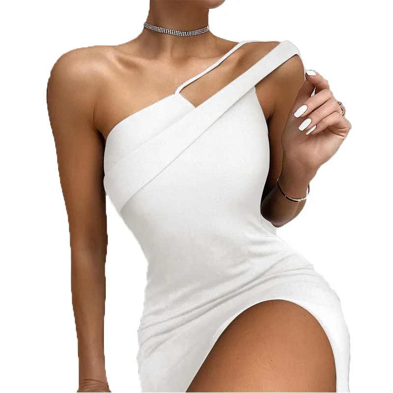 Women Dress Summer Party Sexy Solid Color Slim Fit Off Shoulder Strapless Dress
Women Dress Summer Party Sexy Solid Color Slim Fit Off Shoulder Strapless Dress