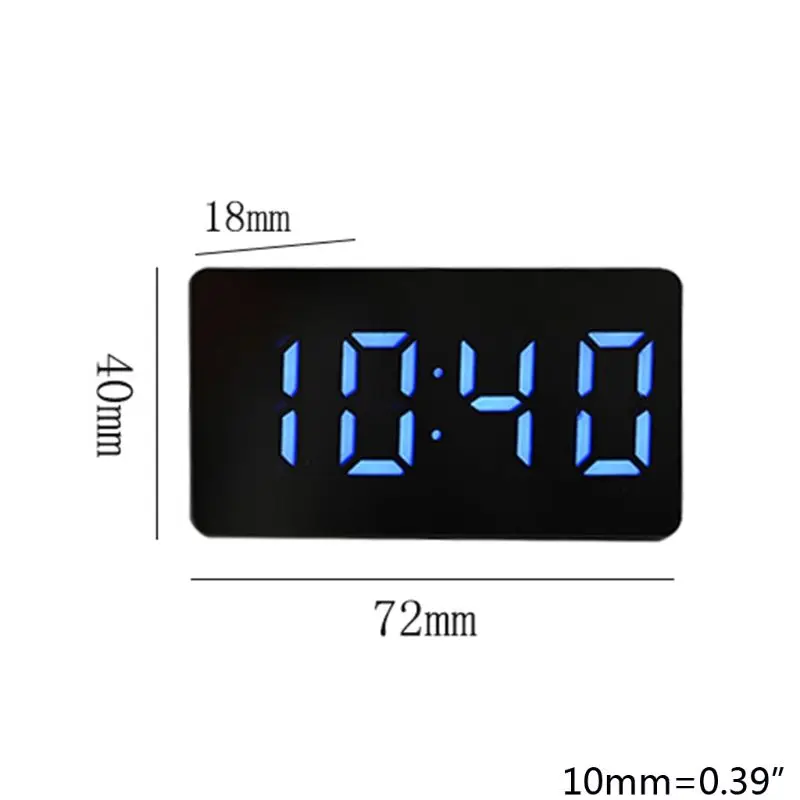 LED Mirror Clock Electronic Alarm Clock with Time/Calendar/Temperature Alarm My21 20 Dropship
LED Mirror Clock Electronic Alarm Clock with Time/Calendar/Temperature Alarm My21 20 Dropship