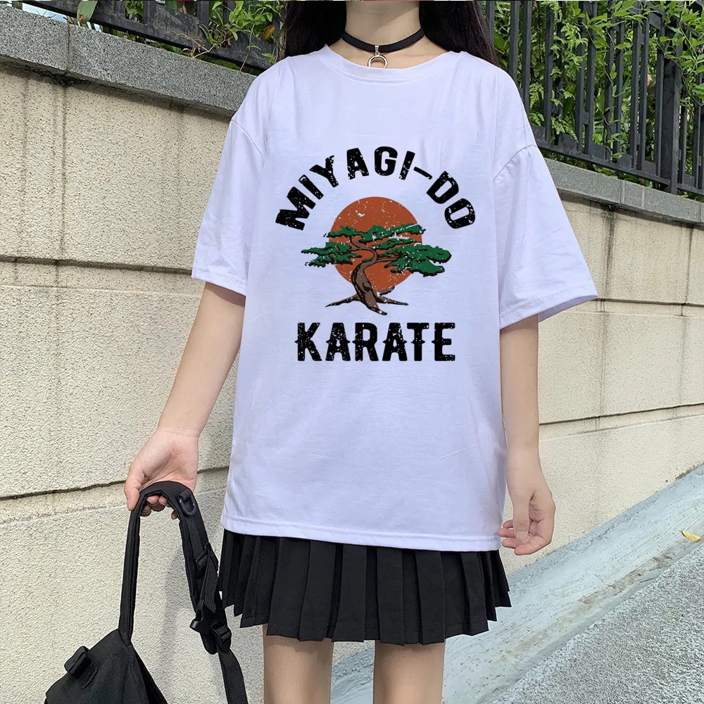 Japanese Kung Fu Tee Tops Miyagi Do Inspired Karate Kid T Shirt Women Cobra Kai Tshirt Short Sleeve Fashion Gothic style T-shirt
Japanese Kung Fu Tee Tops Miyagi Do Inspired Karate Kid T Shirt Women Cobra Kai Tshirt Short Sleeve Fashion Gothic style T-shirt