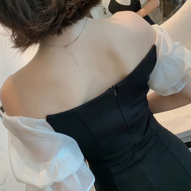 Women Clothes Fashion Sexy Bodycon Slit Dress Female Summer Evening off shoulder Dress Bustier Tube Party
Women Clothes Fashion Sexy Bodycon Slit Dress Female Summer Evening off shoulder Dress Bustier Tube Party