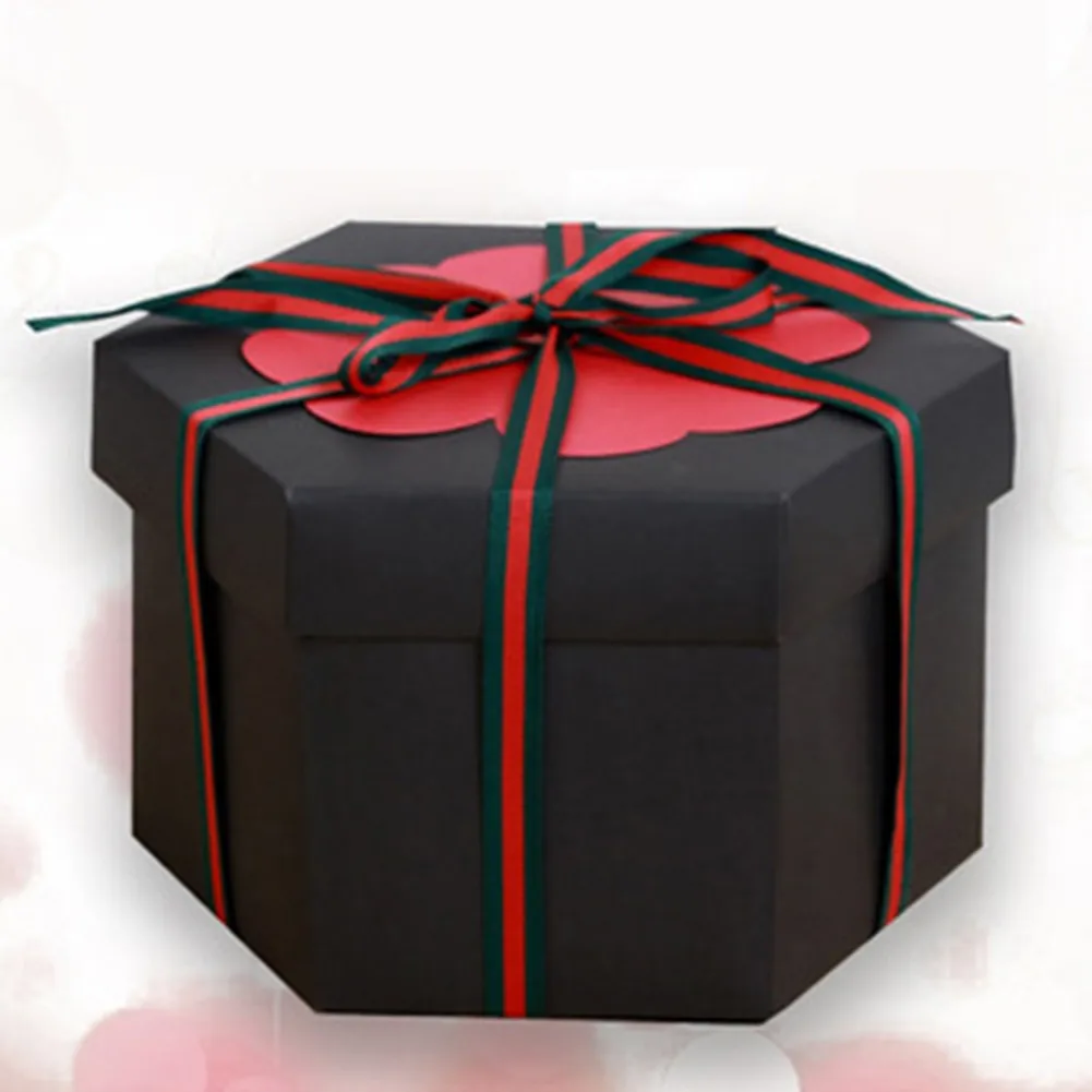 Creative Explosion Box Gift Surprise Love Paper Box Hexagonal DIY Photo Album Scrapbooking Bomb Box Wedding Birthday Gifts
Creative Explosion Box Gift Surprise Love Paper Box Hexagonal DIY Photo Album Scrapbooking Bomb Box Wedding Birthday Gifts