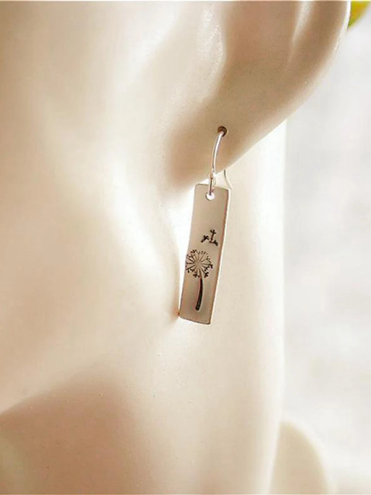 New Ladies Fashion Creative Flower Earrings Botanical Dandelion Earrings Women Female Drop Earrings Floral Jewelry Gift 4.5cm
New Ladies Fashion Creative Flower Earrings Botanical Dandelion Earrings Women Female Drop Earrings Floral Jewelry Gift 4.5cm