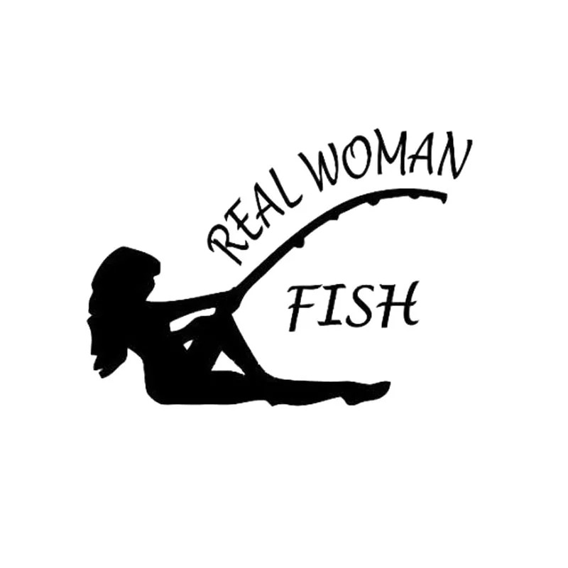 Beautiful Real Woman Fishing Decals High Quality Car Decoration Personality Pvc Waterproof Decals Black/white, 14cm*10cm 
Beautiful Real Woman Fishing Decals High Quality Car Decoration Personality Pvc Waterproof Decals Black/white, 14cm*10cm