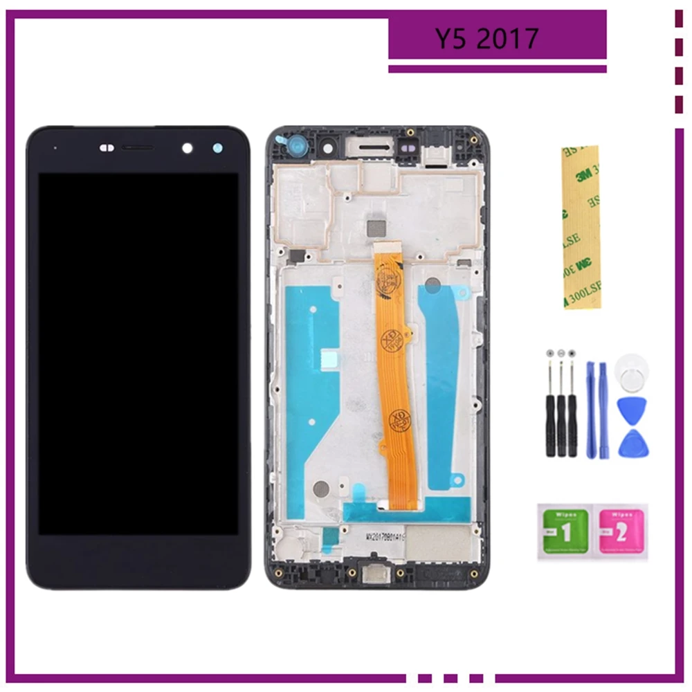 Дисплей Y5 2017 Для Huawei ЖК-дисплей с сенсорным экраном и дигитайзером iii дисплей MYA L02
