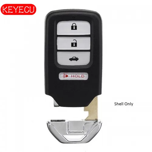 Keyecu Replacement Smart Remote Key Shell Case Fob 4 Button for Honda Civic Accord 2013-2016
Keyecu Replacement Smart Remote Key Shell Case Fob 4 Button for Honda Civic Accord 2013-2016