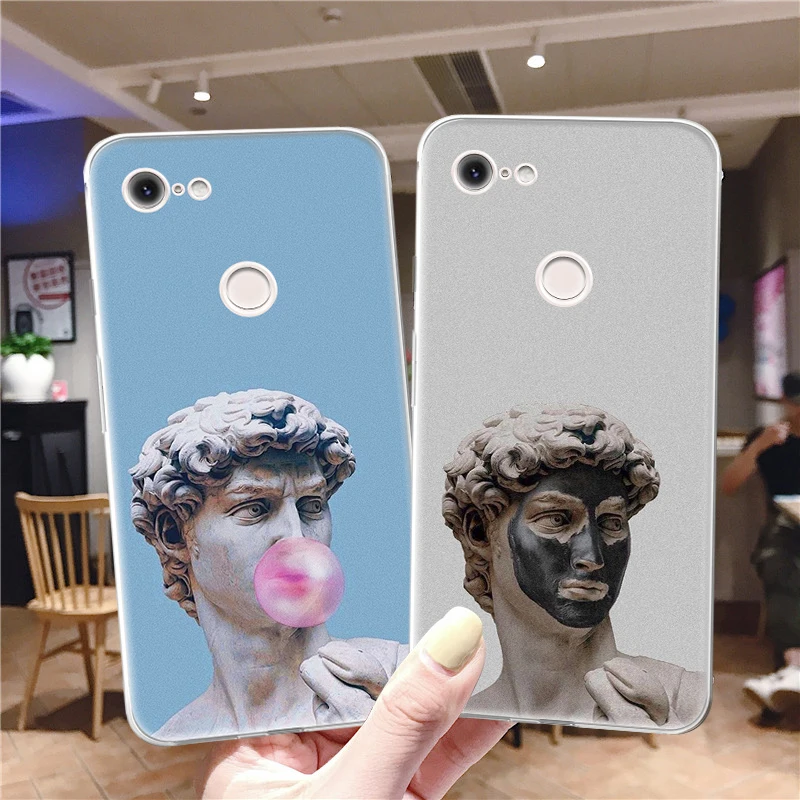 Statue David Coque for Google Pixel 5 4 4a 3 3a 2 XL Soft TPU Silicone Back Phone Cases For Pixel 4XL 5 XL 3XL 2XL Cover Funda 
Statue David Coque for Google Pixel 5 4 4a 3 3a 2 XL Soft TPU Silicone Back Phone Cases For Pixel 4XL 5 XL 3XL 2XL Cover Funda