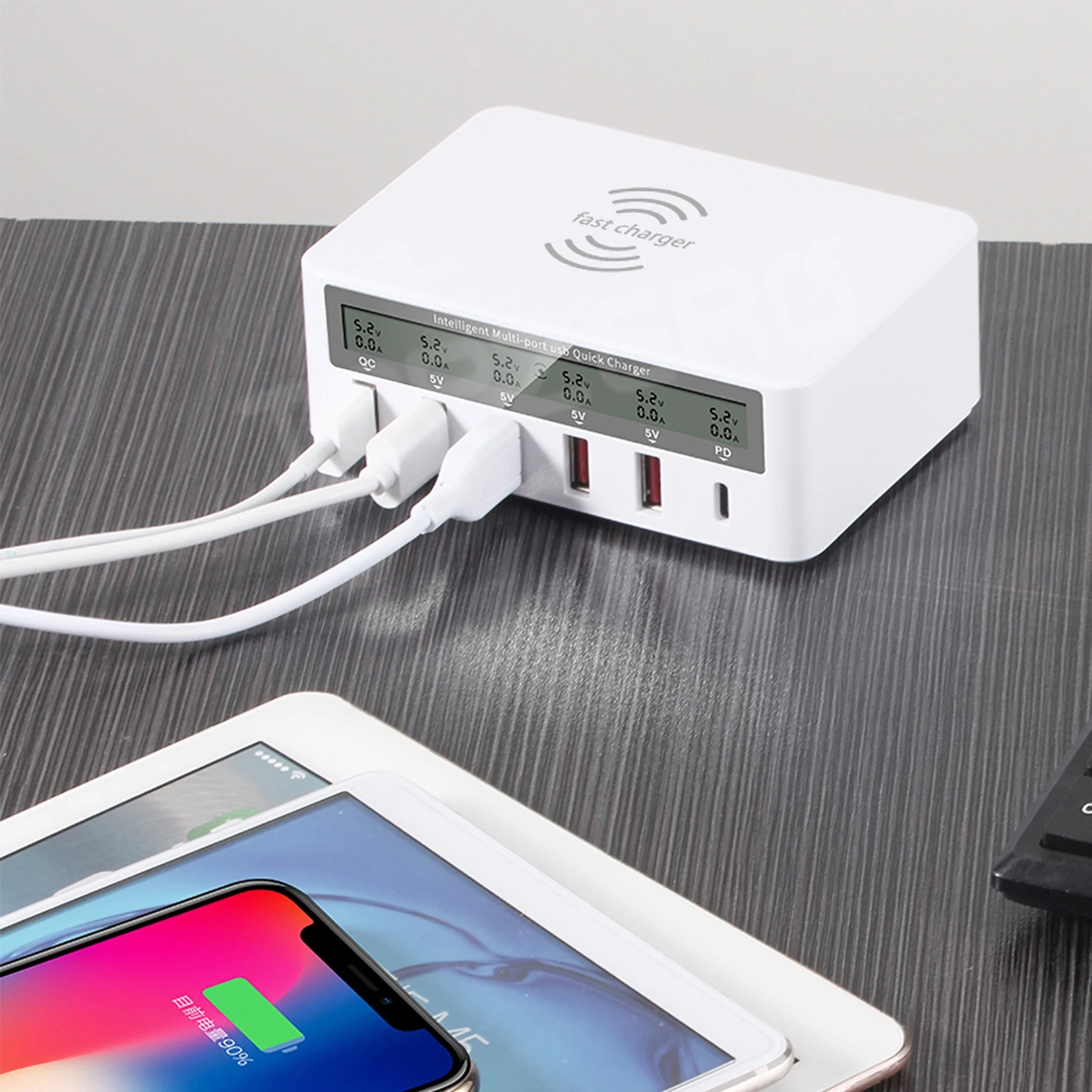 Multiple USB Charger 6 Ports Charging Station USB Charging Hub for Multiple Devices AU Plug
Multiple USB Charger 6 Ports Charging Station USB Charging Hub for Multiple Devices AU Plug