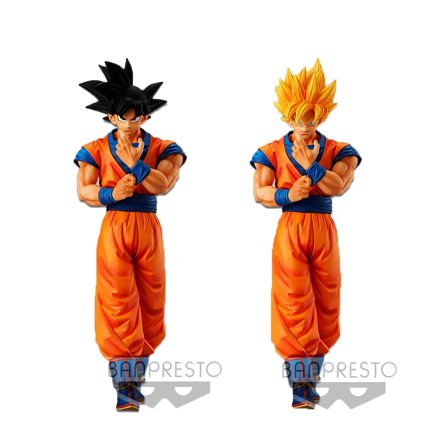 Оригинальная фигурка RORONOA Banpresto Dragon Ball и Super Goku Vegeta Gogeta Jiren Коллекционная модель