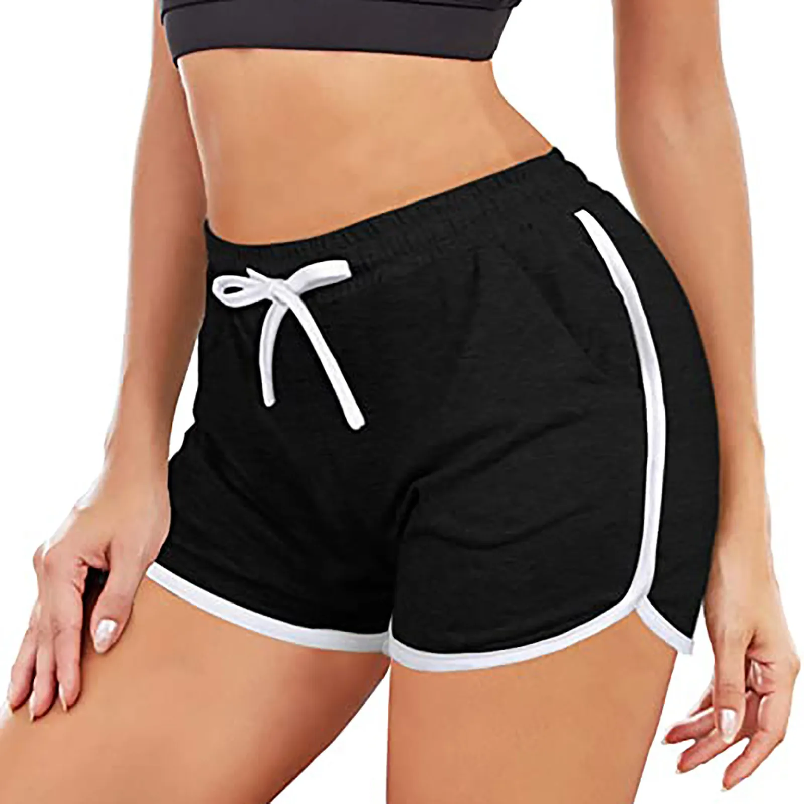 New shorts mujer Women High Waist Yoga Pants Women Bandage Elastic Waist Casual Short Pants Summer Shorts шорты женский
New shorts mujer Women High Waist Yoga Pants Women Bandage Elastic Waist Casual Short Pants Summer Shorts шорты женский