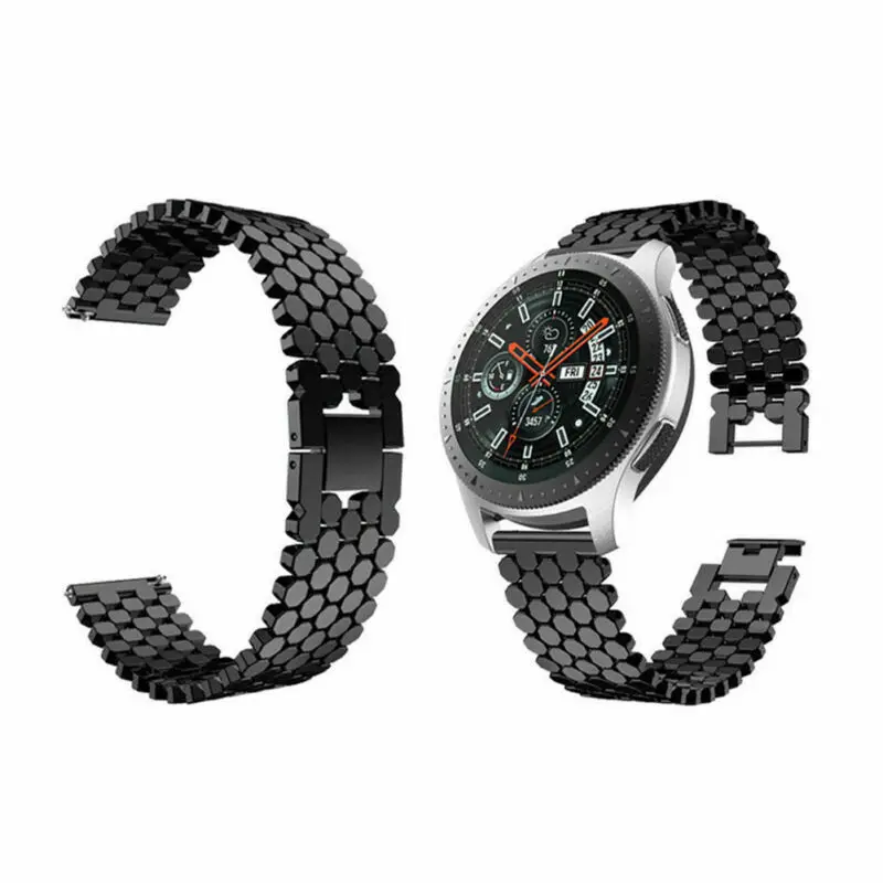46mm Alloy Metal Watch Bracelet Band Strap Wristband For Samsung Galaxy Watch Black Silver
46mm Alloy Metal Watch Bracelet Band Strap Wristband For Samsung Galaxy Watch Black Silver