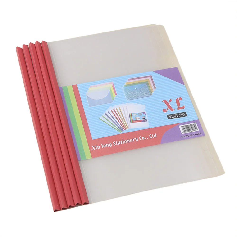 10Pcs Transparent File Folder Sliding Bar Report Covers A4 Report Display Cover Organizer Binder (Q310-Blue) 
10Pcs Transparent File Folder Sliding Bar Report Covers A4 Report Display Cover Organizer Binder (Q310-Blue)