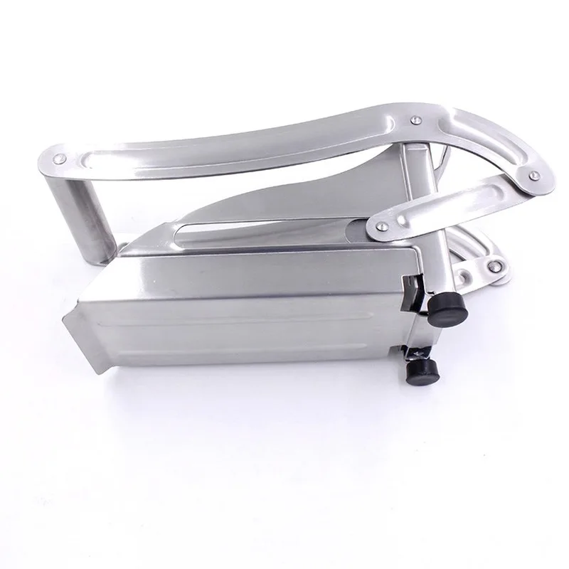 French Fry Cutter with 2 Blades Stainless Steel Potato Slicer Cutter Chopper Potato Chipper For Cucumber Carrot WF
French Fry Cutter with 2 Blades Stainless Steel Potato Slicer Cutter Chopper Potato Chipper For Cucumber Carrot WF