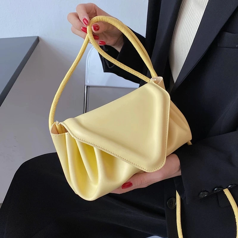 Yellow Blue Crossbody Messenger Bag for Women 2021 Small Soft Triangle Flap Shopper Trends Luxury Shoulder Purses Handbags
Yellow Blue Crossbody Messenger Bag for Women 2021 Small Soft Triangle Flap Shopper Trends Luxury Shoulder Purses Handbags