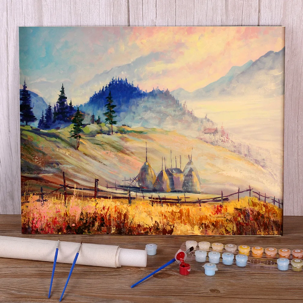 Набор для рисования по номерам на холсте, 50 Х70 цветов
Набор для рисования по номерам на холсте, 50 Х70 цветов