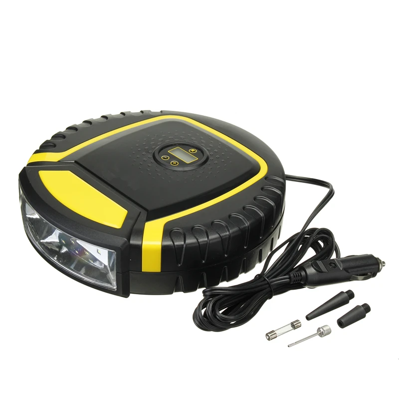 Portable 120W Car Air Pump DC 12V Digital Tire Inflator Air Compressor 100PSI Auto Air Pump Car Motorcycle LED Light Tire Pump
Portable 120W Car Air Pump DC 12V Digital Tire Inflator Air Compressor 100PSI Auto Air Pump Car Motorcycle LED Light Tire Pump