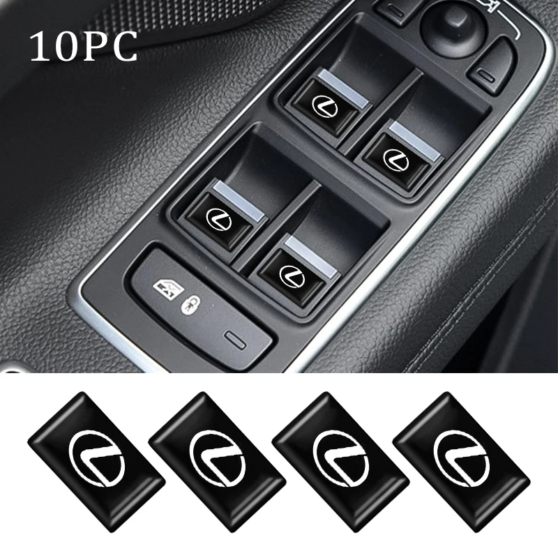 10PCS 3D Car Styling Short Epoxy Resin Badge Stickers for Lexus CT200h F ES LS IS GS LC RC GC RX UX NX LX GX 300 250 400 460 200
10PCS 3D Car Styling Short Epoxy Resin Badge Stickers for Lexus CT200h F ES LS IS GS LC RC GC RX UX NX LX GX 300 250 400 460 200