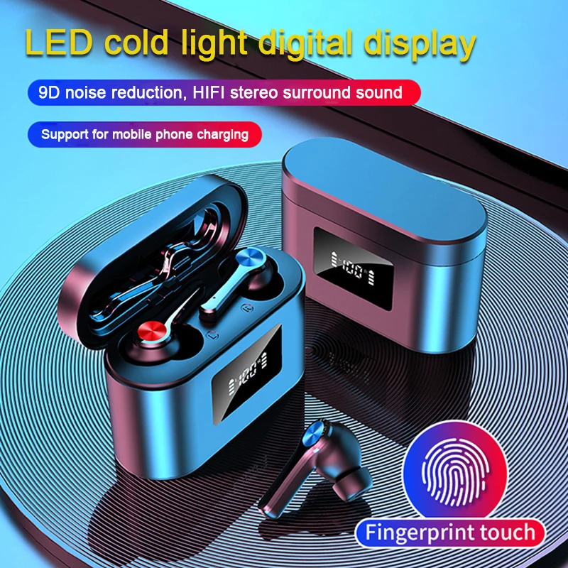 Беспроводная Bluetooth-гарнитура 9D HiFi, стереонаушники для музыки, TWS 5,0, наушники для бега, наушники-вкладыши с сенсорным управлением, с микрофоно...
Беспроводная Bluetooth-гарнитура 9D HiFi, стереонаушники для музыки, TWS 5,0, наушники для бега, наушники-вкладыши с сенсорным управлением, с микрофоно...