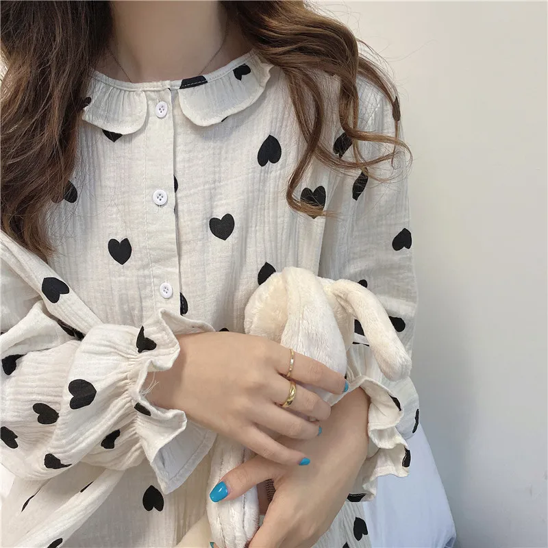 2021 new female spring and autumn Japanese cute dress print long sleeve puff sleeve lapel mid-length dress
2021 new female spring and autumn Japanese cute dress print long sleeve puff sleeve lapel mid-length dress