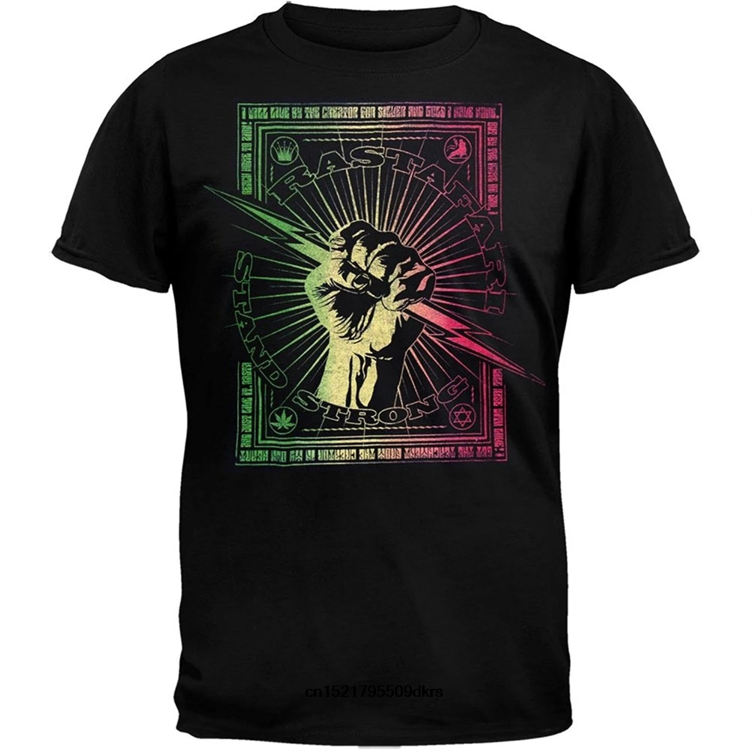 Men T shirt Rastafari Rasta Stand Strong Adult Short Sleeve funny t-shirt novelty tshirt women
Men T shirt Rastafari Rasta Stand Strong Adult Short Sleeve funny t-shirt novelty tshirt women