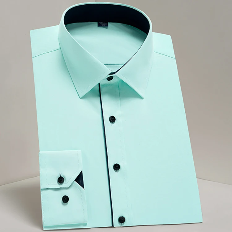 Men's Classic Basic Design Long Sleeve Formal Shirts White Business Standard-fit Twill Easy-care Male Social Office Dress Shirt
Men's Classic Basic Design Long Sleeve Formal Shirts White Business Standard-fit Twill Easy-care Male Social Office Dress Shirt