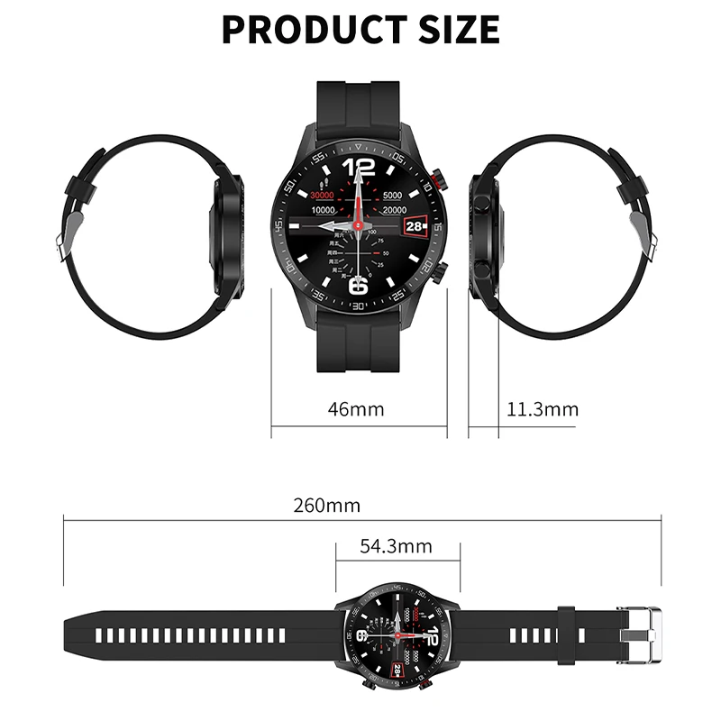 NEW Smart Watch Step Heart Rate Blood Pressure Blood Oxygen ECG Bluetooth Call Music Message Phone Reminder For Ios Android 
NEW Smart Watch Step Heart Rate Blood Pressure Blood Oxygen ECG Bluetooth Call Music Message Phone Reminder For Ios Android