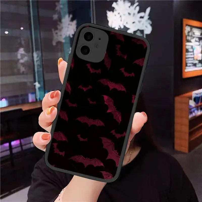 Halloween Bat Witch Boo Skull Phone Cases Matte Transparent for iPhone 7 8 11 12 s mini pro X XS XR MAX Plus cover funda
Halloween Bat Witch Boo Skull Phone Cases Matte Transparent for iPhone 7 8 11 12 s mini pro X XS XR MAX Plus cover funda