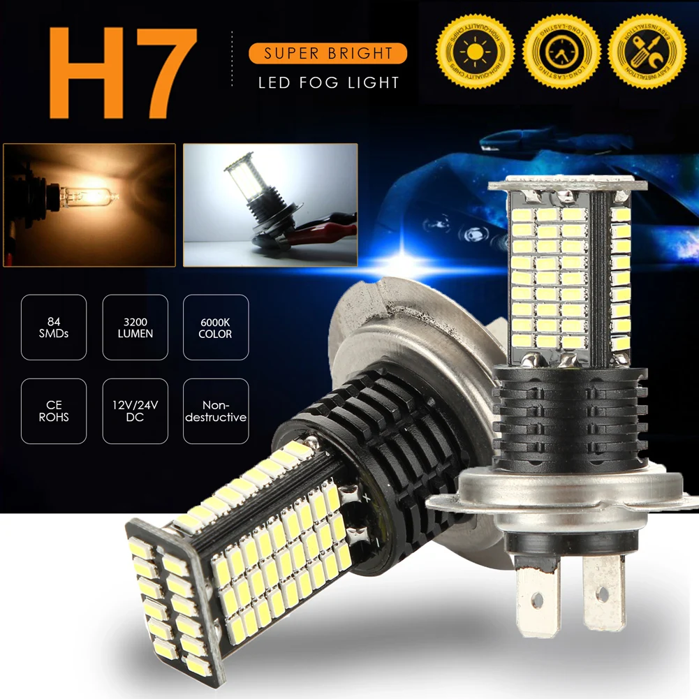 2Pcs H7 110W LED Car Headlight Car Front Bulb Super Bright White Beam 6000K 12V 24V Car Modeling Fog Light Kit Ship Dropshipping
2Pcs H7 110W LED Car Headlight Car Front Bulb Super Bright White Beam 6000K 12V 24V Car Modeling Fog Light Kit Ship Dropshipping