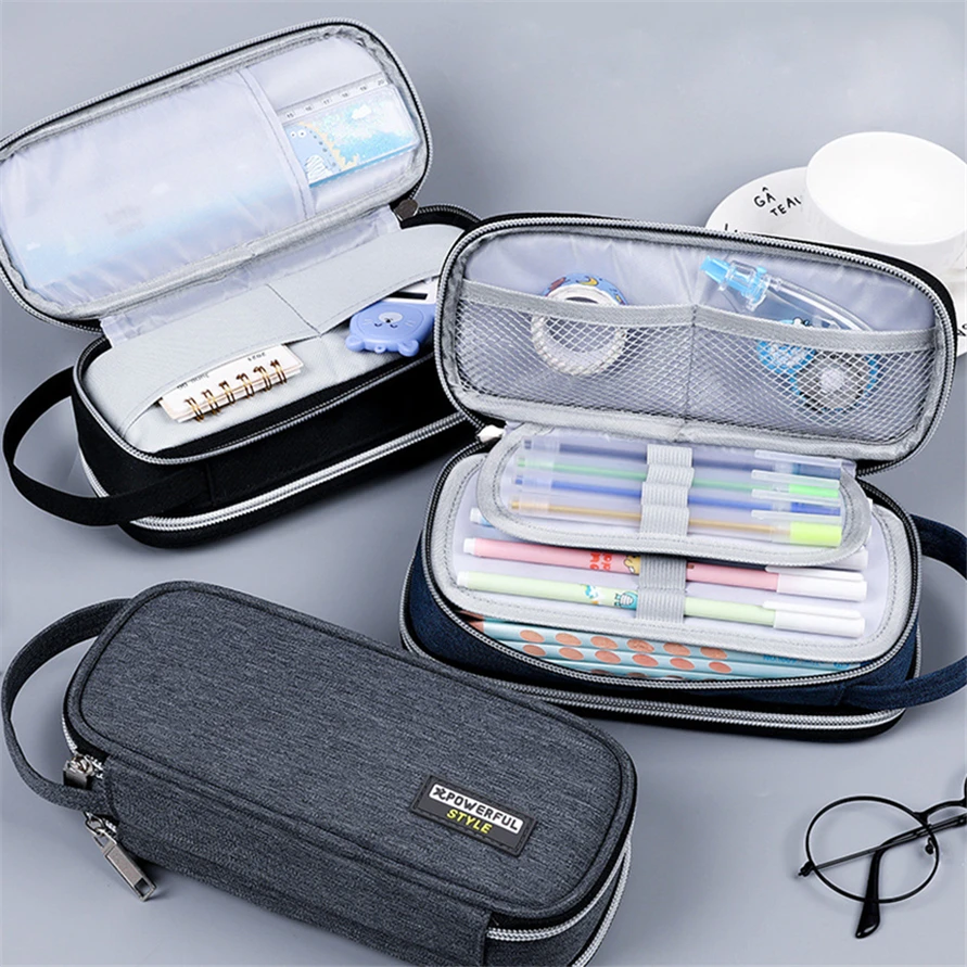 Pencil Cases Big School Bags For Boys Pouch Estuche Trousse Scolaire Estojo Escolar Etui Astuccio Case Office Supplies Kalemlik
Pencil Cases Big School Bags For Boys Pouch Estuche Trousse Scolaire Estojo Escolar Etui Astuccio Case Office Supplies Kalemlik