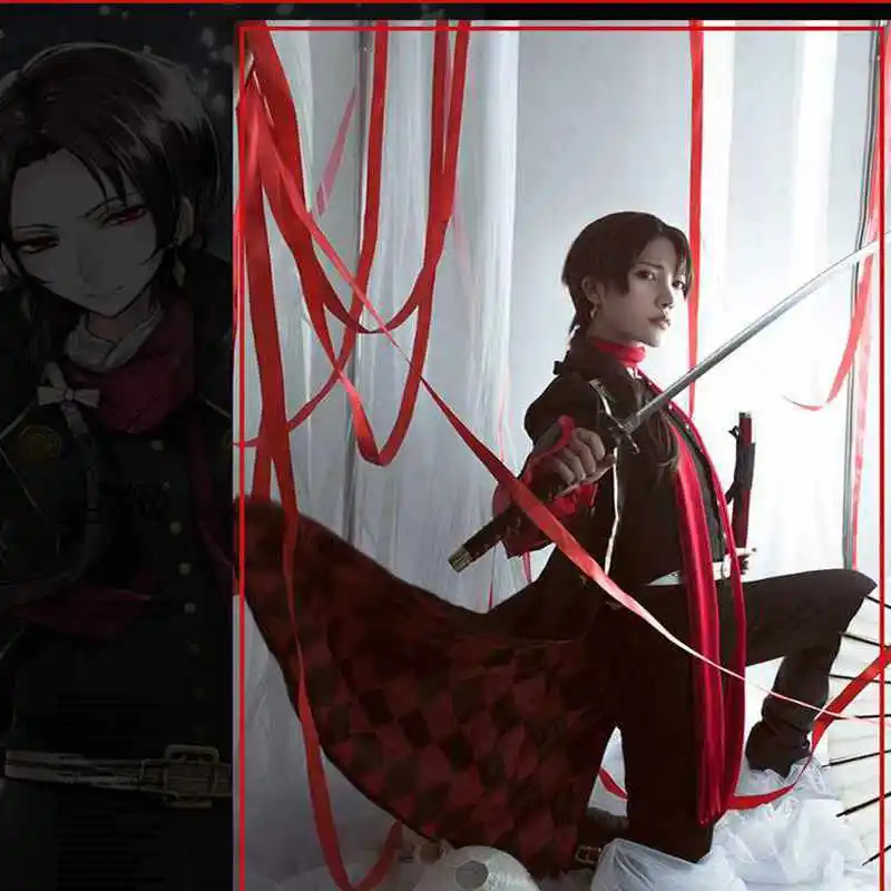 Карнавальный костюм кимоно Touken rangu Yamatonokami Yasusada карнавальный кашуу киомицу