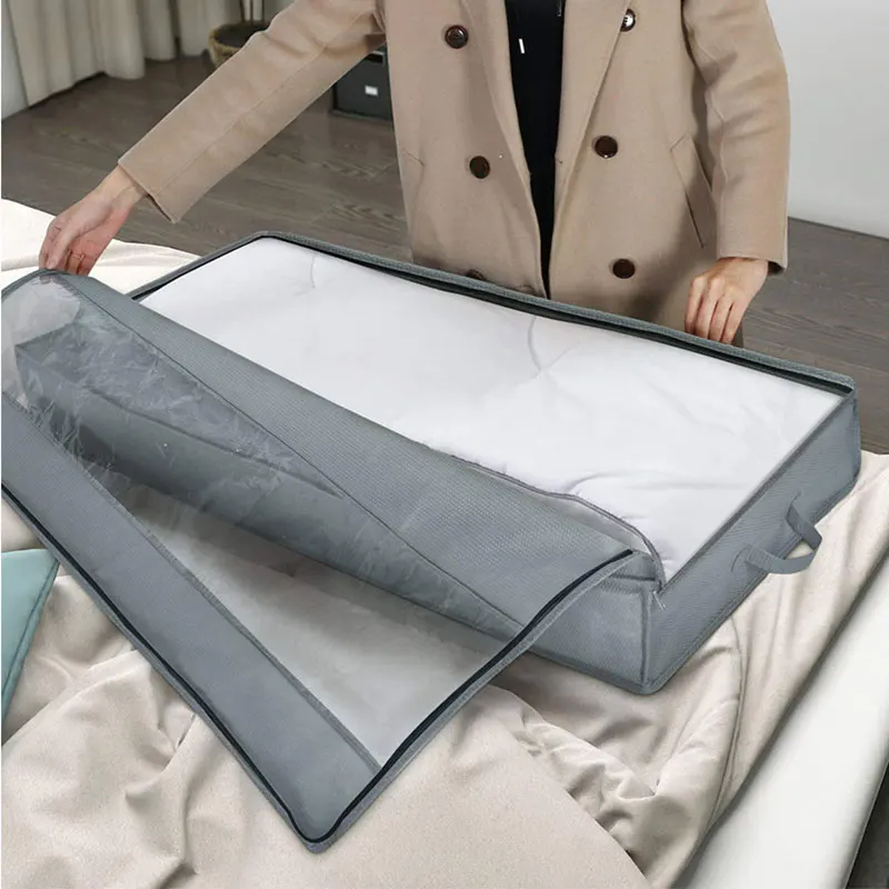 Non-Woven Clothes Storage Bag Quilts Storage Bag Home Dustproof Finishing Quilt Bag Move Packing Cabinet Boxe Bag Dust-Proof Bag
Non-Woven Clothes Storage Bag Quilts Storage Bag Home Dustproof Finishing Quilt Bag Move Packing Cabinet Boxe Bag Dust-Proof Bag