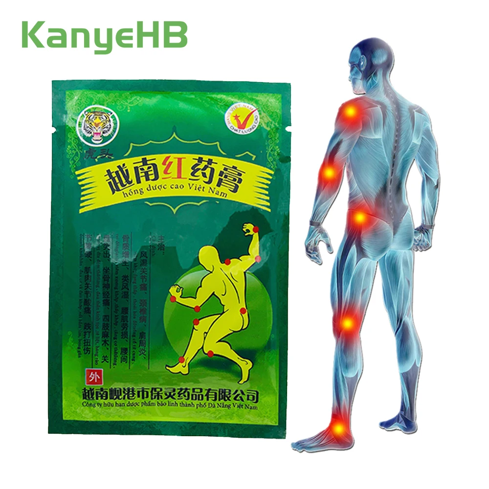 8pcs/bag Vietnam Red Tiger Balm Pain Relief Patch Back Neck Muscle Joint Arthritis Chinese Medical Plaster H004
8pcs/bag Vietnam Red Tiger Balm Pain Relief Patch Back Neck Muscle Joint Arthritis Chinese Medical Plaster H004
