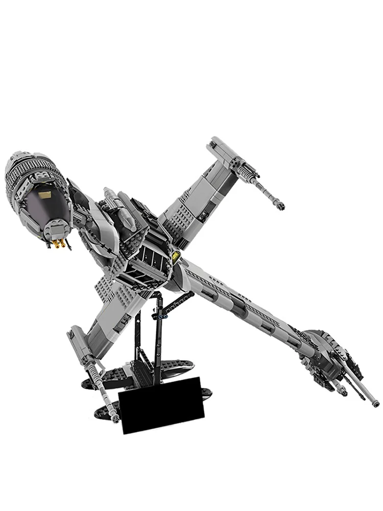 MOC 1487Pcs Star Plan The B-Wing Starfighter Mobile Space Wars Building Block Brick DIY Toy Gift
MOC 1487Pcs Star Plan The B-Wing Starfighter Mobile Space Wars Building Block Brick DIY Toy Gift