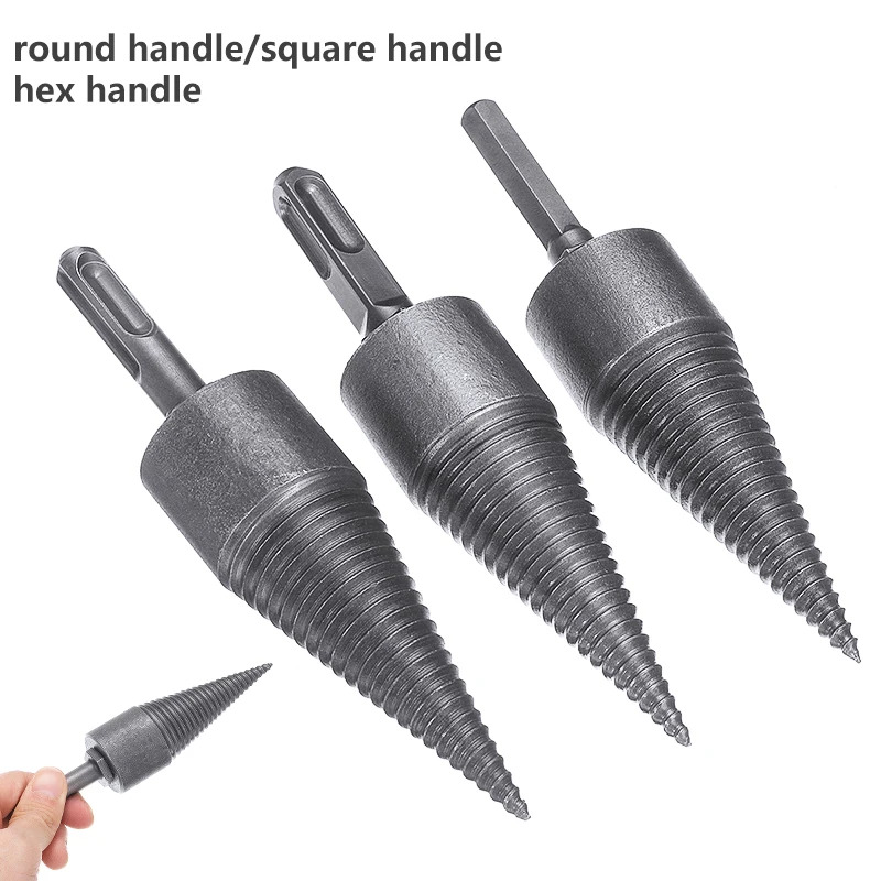 1Pcs 32mm Firewood Drill Bit Carbon Steel Punch Spiral Drill Round/Square/Hex Shank Wood Split Cone Splitter Woodworking Tool
1Pcs 32mm Firewood Drill Bit Carbon Steel Punch Spiral Drill Round/Square/Hex Shank Wood Split Cone Splitter Woodworking Tool