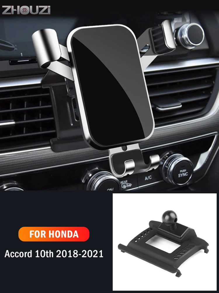 Car Mobile Phone Holder Mounts GPS Stand Gravity Navigation Bracket For Honda Accord 10 2018 2019 2020 2021 Car Accessories
Car Mobile Phone Holder Mounts GPS Stand Gravity Navigation Bracket For Honda Accord 10 2018 2019 2020 2021 Car Accessories