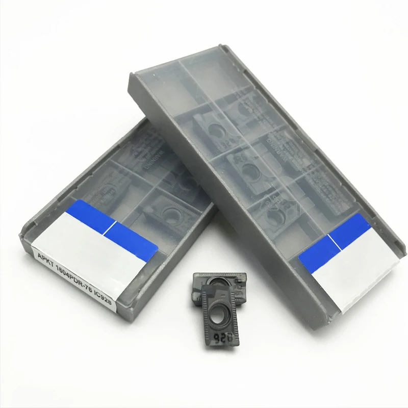 10 шт. APKT1604 PDER 76 IC928 внешние токарные инструменты APKT 1604 твердосплавные вставные