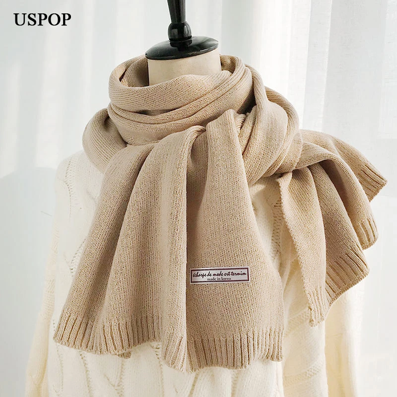 USPOP 2021 New Women Scarf Thick Long Wide Solid Color Soft Skin-friendly Warm Winter Scarves Shawl
USPOP 2021 New Women Scarf Thick Long Wide Solid Color Soft Skin-friendly Warm Winter Scarves Shawl