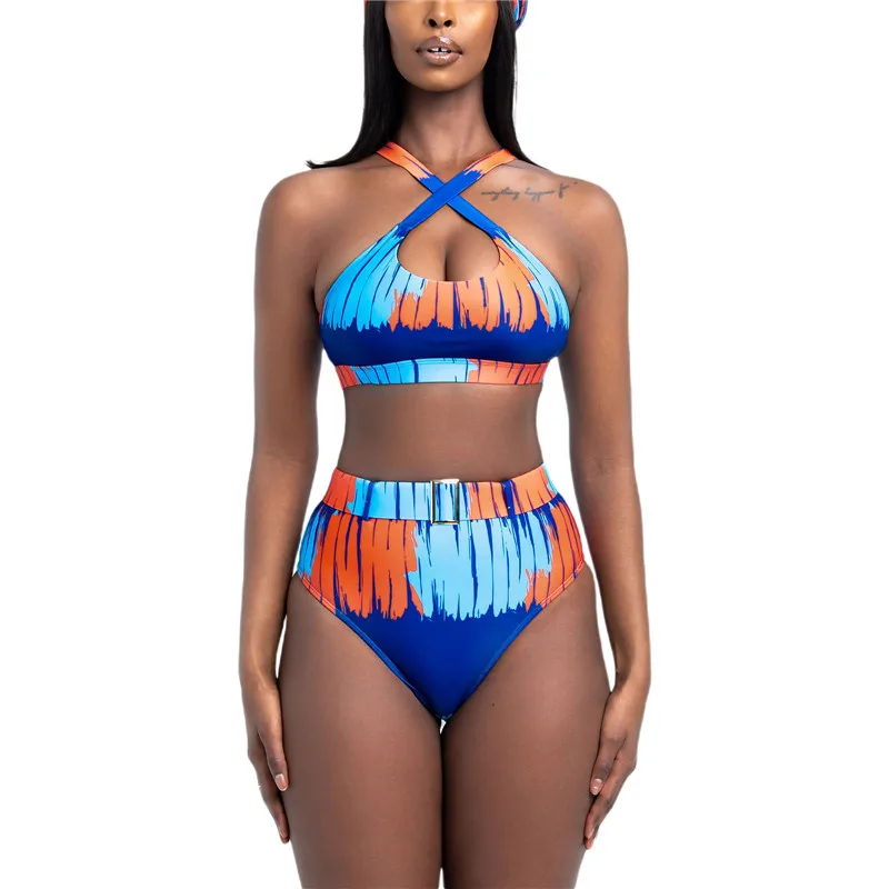 High Waist Back Strap Creative Geometric Printing Bikinis Set 2021 Mujer Swimsuit Ropa Swimwear Beach Dress Swimming Suit Slim
High Waist Back Strap Creative Geometric Printing Bikinis Set 2021 Mujer Swimsuit Ropa Swimwear Beach Dress Swimming Suit Slim