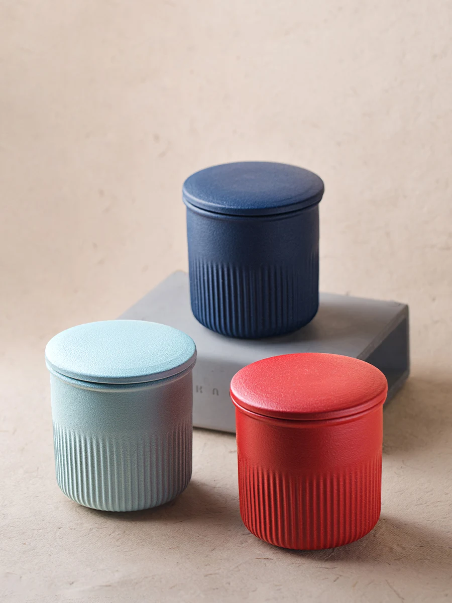 Small Ceramic Tea Jar Organizer Handmade Porcelain Kitchen Tea Jar Container Gift Pojemnik Ceramiczny Tea Canister Set EA6CYG
Small Ceramic Tea Jar Organizer Handmade Porcelain Kitchen Tea Jar Container Gift Pojemnik Ceramiczny Tea Canister Set EA6CYG