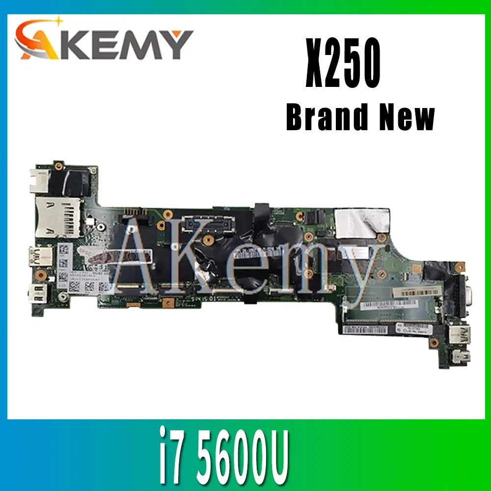 Фото For Lenovo Thinkpad X250 Notebook Motherboard VIUX1 NM A091 CPU i7 5600U 100% test work FRU 00HT376 00HT383 00HT372 - купить