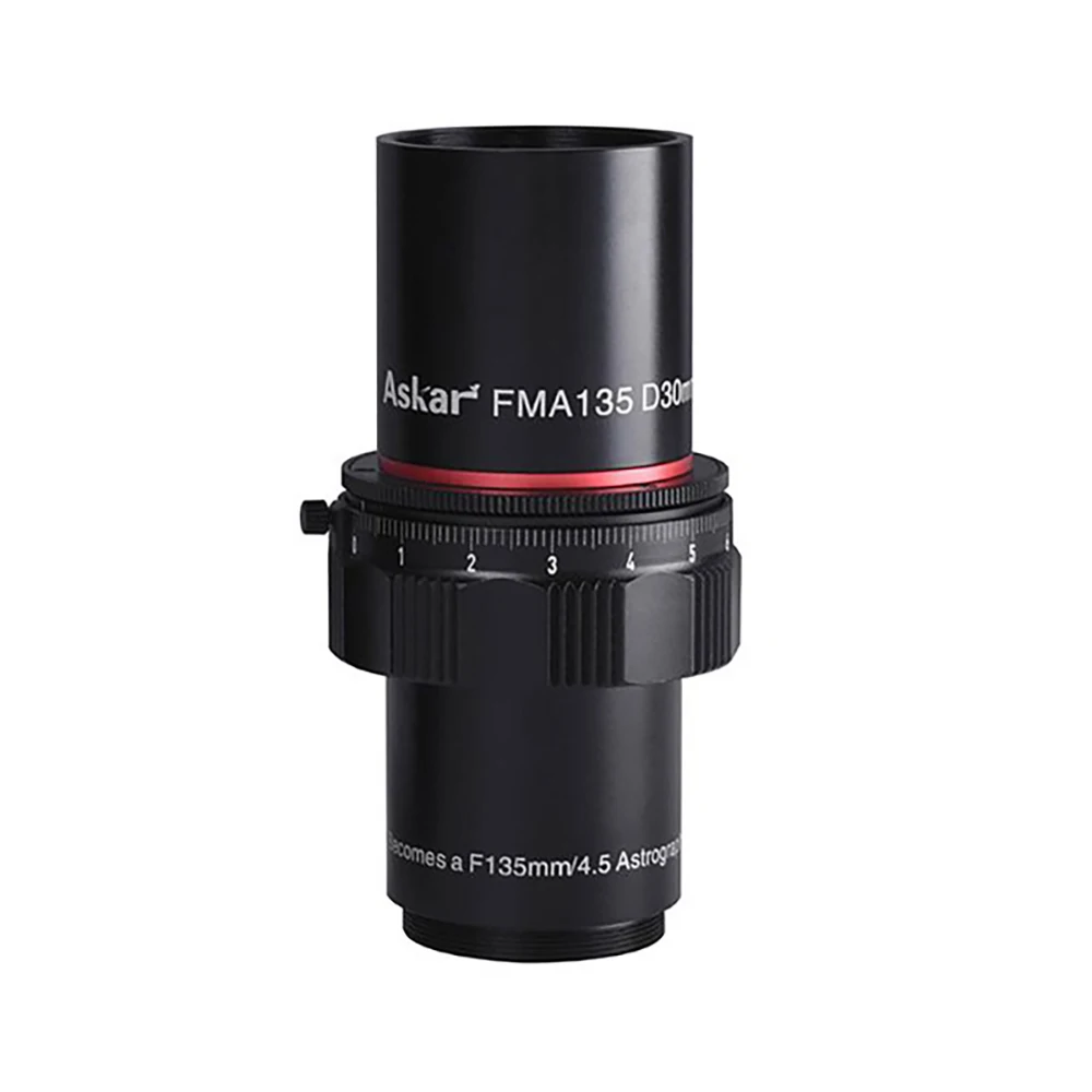 Sharpstar Askar FMA135 F4.5 Astrograph ED Lens D30mm Photographic Star with Flattener
Sharpstar Askar FMA135 F4.5 Astrograph ED Lens D30mm Photographic Star with Flattener