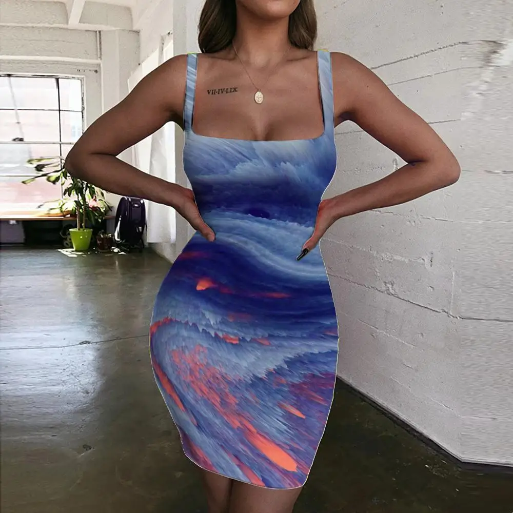 KYKU Brand Harajuku Dresses Women Blue Halter Sleeveless Fantasy Vestido Sexy Cool Sundress Womens Clothing Plus Size Beach
KYKU Brand Harajuku Dresses Women Blue Halter Sleeveless Fantasy Vestido Sexy Cool Sundress Womens Clothing Plus Size Beach