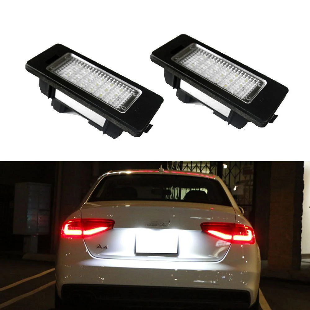 2X Replacement Xenon White LED License Plate Light Assemblies For Audi A3 S3 A4 S4 A5 S5 A6 S6 A8 S8 Q7 LED License Plate Light
2X Replacement Xenon White LED License Plate Light Assemblies For Audi A3 S3 A4 S4 A5 S5 A6 S6 A8 S8 Q7 LED License Plate Light