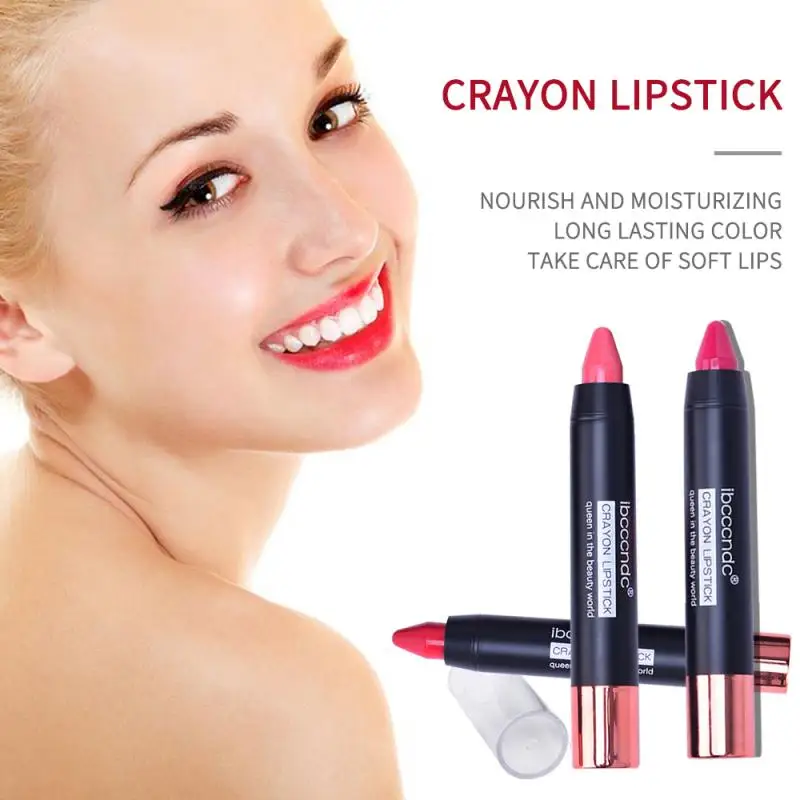 12 Color Matte Lipstick Crayon Lipstick Long-Lasting Pigments Easy Color Non-stick Lipstick Natural Lip Make Up TSLM1
12 Color Matte Lipstick Crayon Lipstick Long-Lasting Pigments Easy Color Non-stick Lipstick Natural Lip Make Up TSLM1